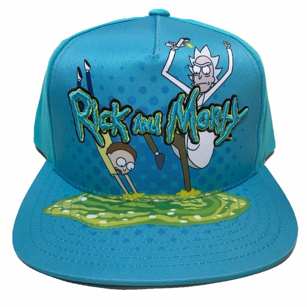 Men’s Rick and Morty snapback hat